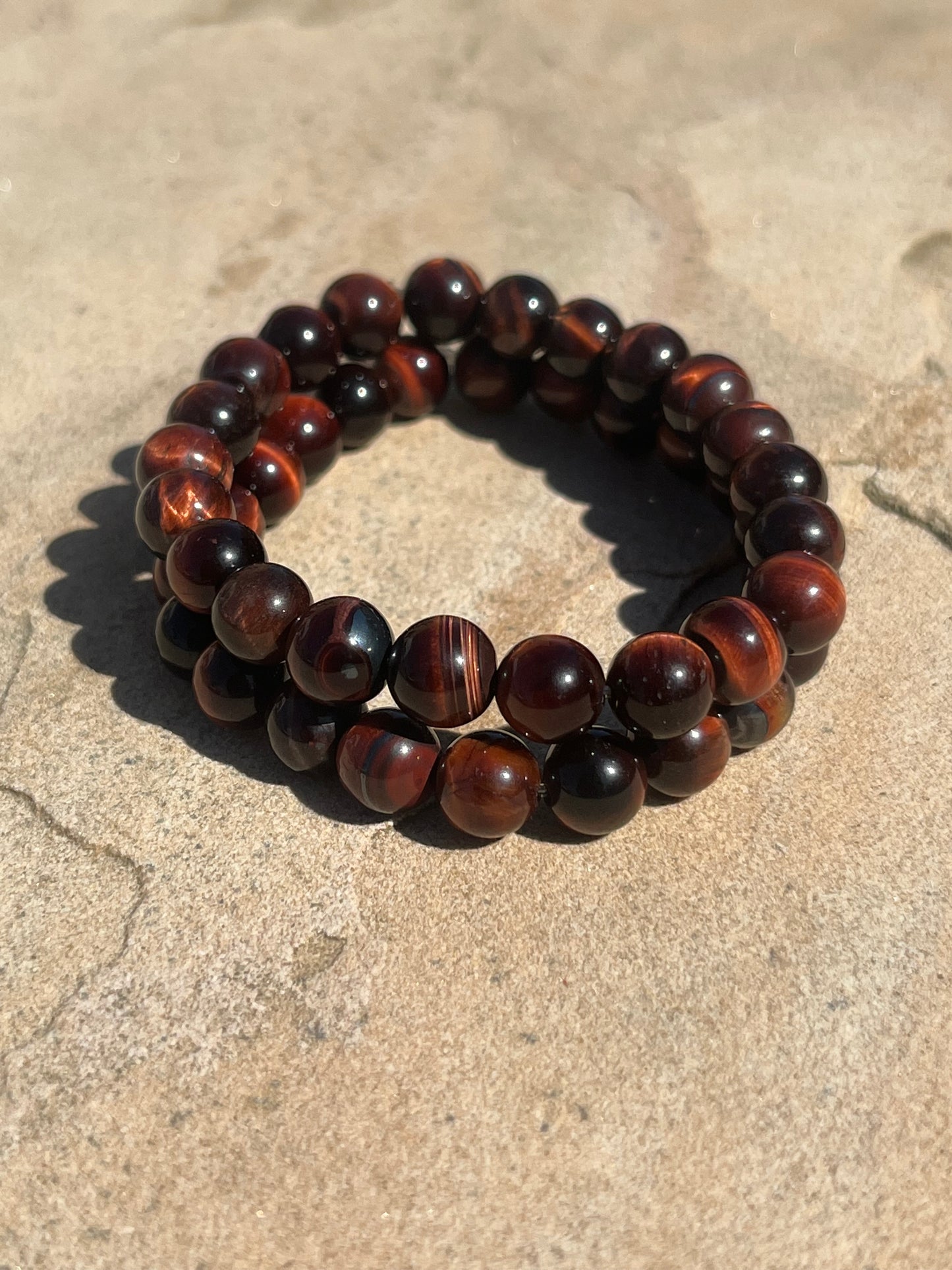 Red Tiger’s Eye Bracelet - Prosperity ~ Abundance ~ Protection