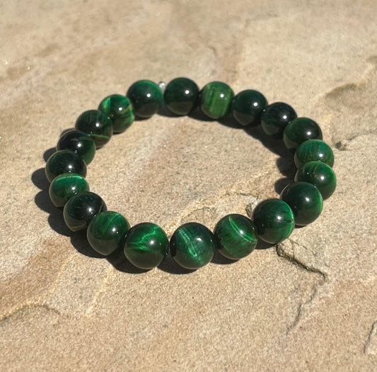 Green Tiger’s Eye Bracelet - Balance ~ Harmony ~ Clarity