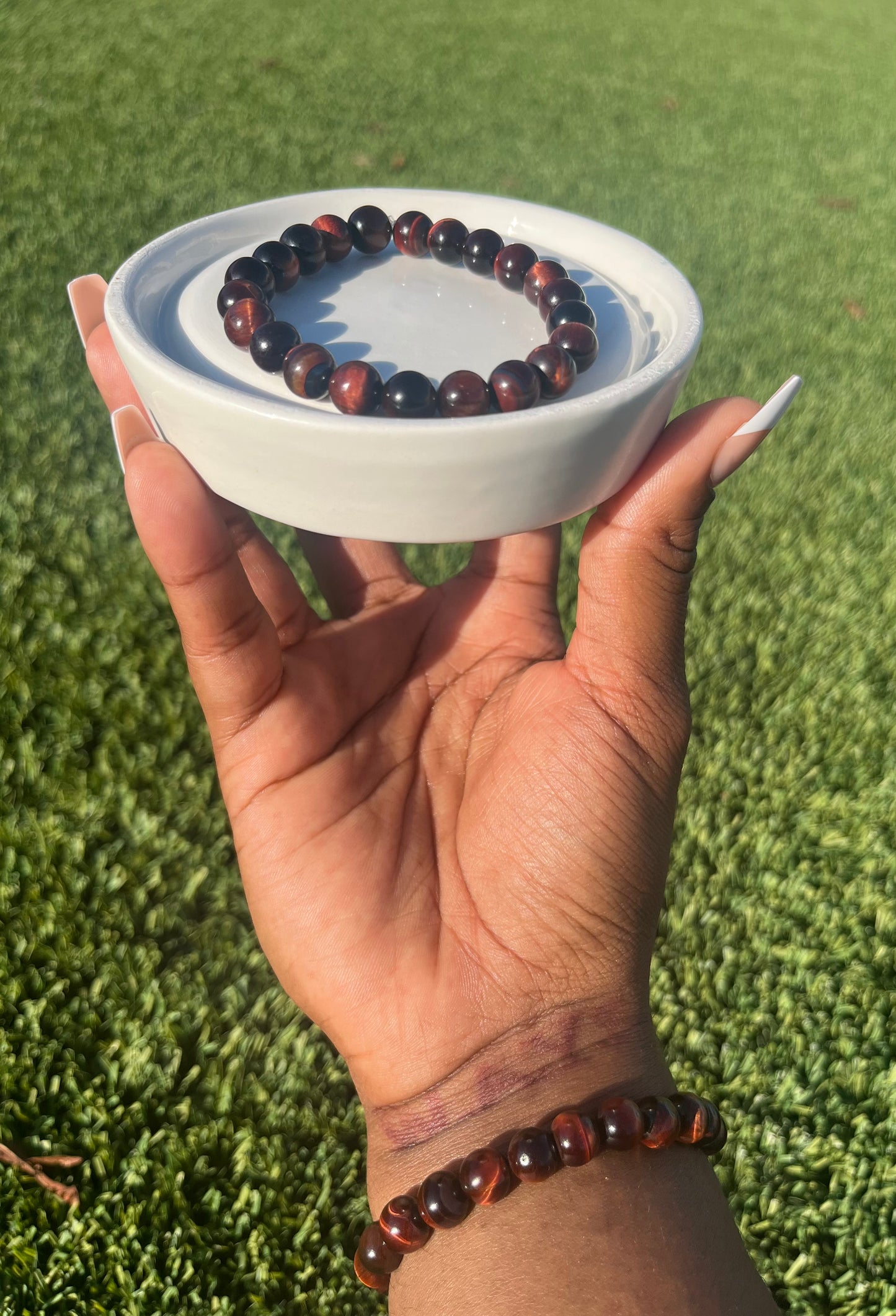 Red Tiger’s Eye Bracelet - Prosperity ~ Abundance ~ Protection