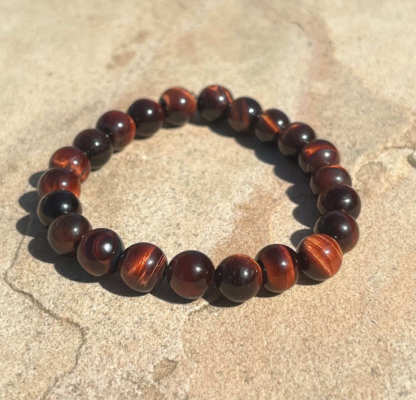 Red Tiger’s Eye Bracelet - Prosperity ~ Abundance ~ Protection